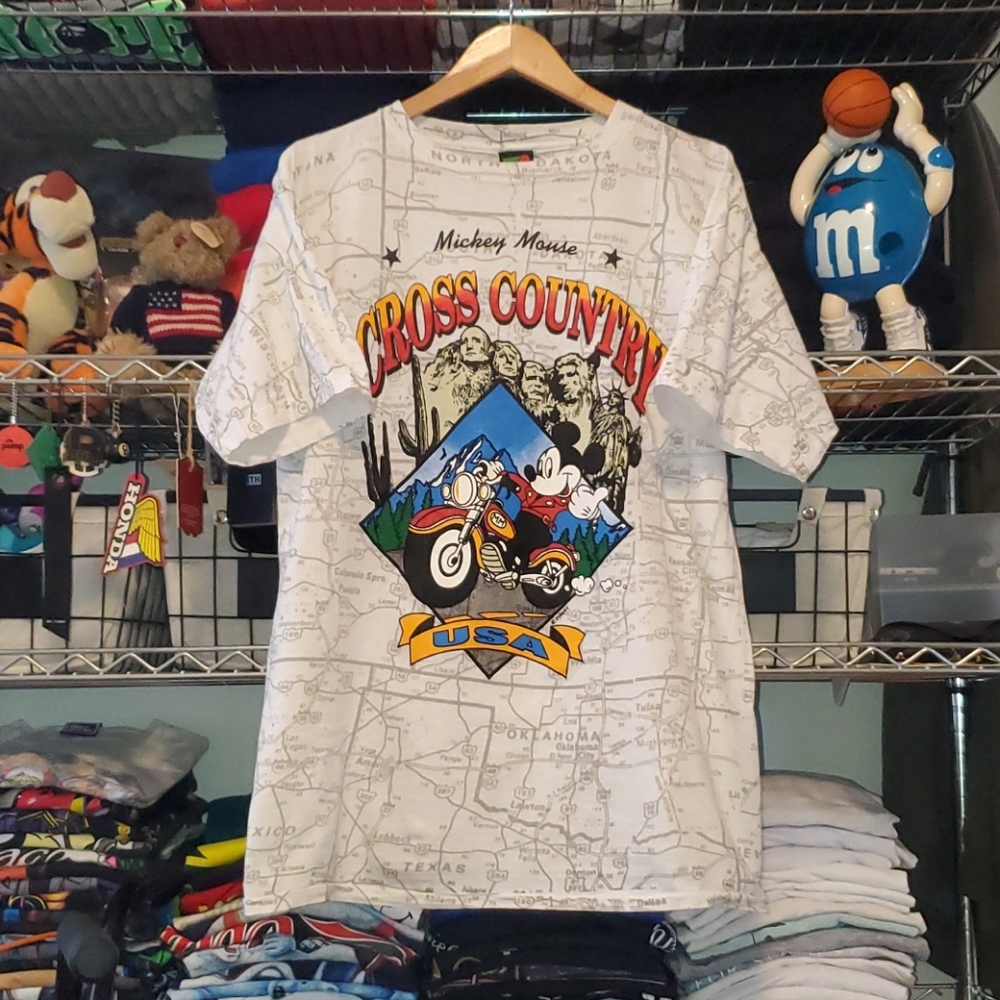 🏍Cross Country Micky USA Tee🏍